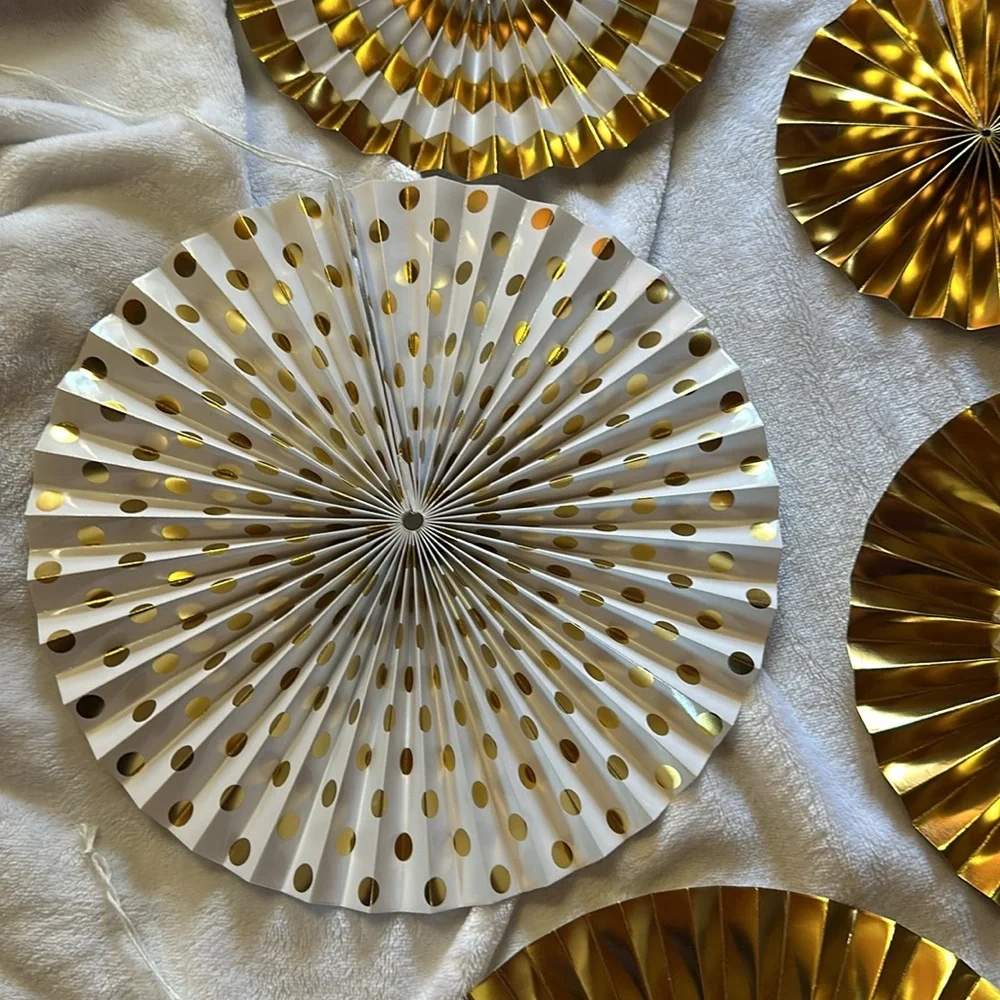 Spritz Paper Fans Party Decorations